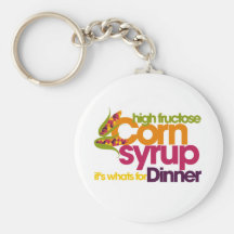 High Fructose Corn Syrup Keychain