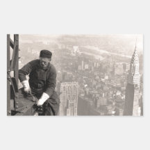 High In The Sky Rectangular Sticker