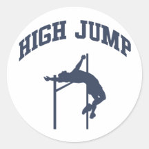 High Jump Sticker