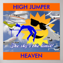 HIGH JUMPER HEAVEN POSTER