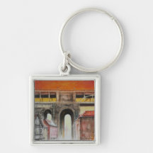 High Level Bridge, England Keychain/Keyring