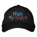 HIGH MAINTENANCE Cap by SRF embroidered hats