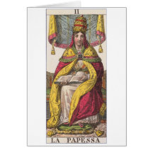 High Priestess Vintage Tarot Cards