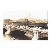 High Quality 1880s London Panoramic view Canvas Prints
