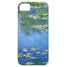 High Res Claude Monet Water Lilies iPhone 5 Cases