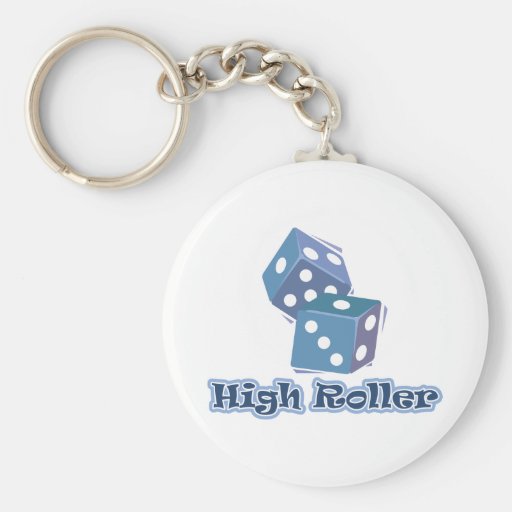 High Roller - Dice Games Keychains