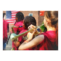 High School Band at Parade Custom Invite