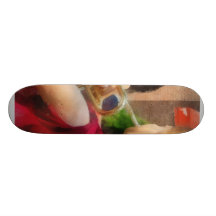 High School Band at Parade Skate Board Deck