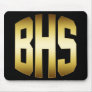 HIGH SCHOOL - BHS GOLD & BLACK MOUSEPADS