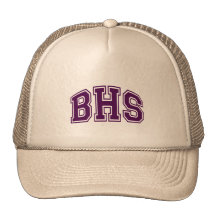 HIGH SCHOOL - BHS PURPLE MESH HATS