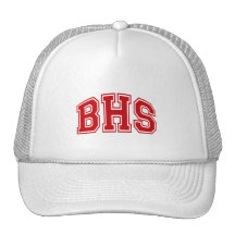 HIGH SCHOOL - BHS RED TRUCKER HATS