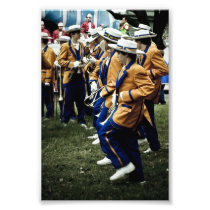 High School Brass Bands in Mardi Gras Photo Print