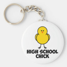 High School Chick Key Chains