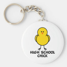 High School Chick Key Chains