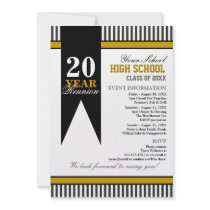 High School Class Reunion Custom Invitation