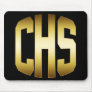 HIGH SCHOOL - GOLD & BLACK CHS MOUSE PAD