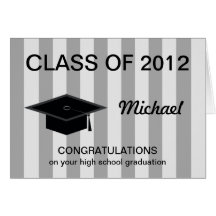 High School Graduation Card -- Congratulations