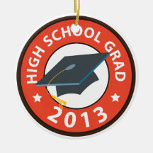 High School Graduation Christmas Tree Ornaments