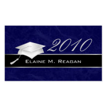 High School Graduation Name Cards - 2010 Business Cards