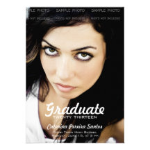 High School Photo Graduation Announcements 2013