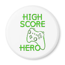 High Score Hero magnets