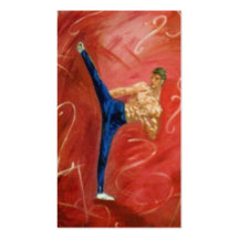 'High Side Kick' Business Card
