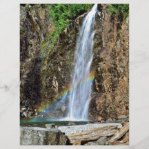 High Stream Waterfall Flyer Design
