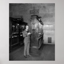 High Tech on Wall Street, 1928 Print