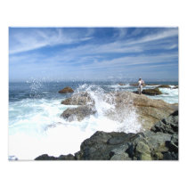 High Tide Fishing Photograph