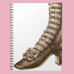 High Topped Victorian Shoe notebooks