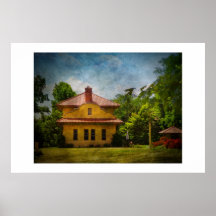 High View Railway Station NY Poster