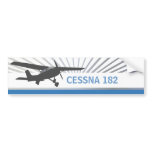 High Wing Aircraft Bumper Stickers