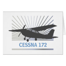 High Wing Aircraft Card