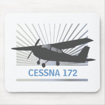 High Wing Aircraft Mouse Pad