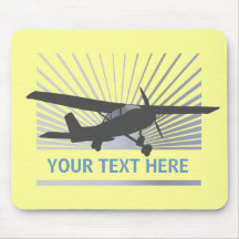 High Wing Aircraft Mousepad