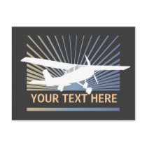 High Wing Aircraft Post Cards