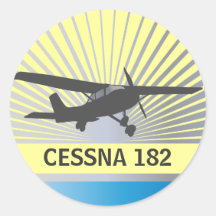 High Wing Aircraft Stickers