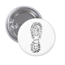 Highcountryhiker's Hiking Boot (logo) Pins