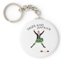 Highland Dancer Ghillie Callum Sword Dance Keychains