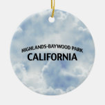 Highlands-Baywood Park California Christmas Ornaments