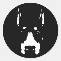 Highlight Dobe Round Stickers