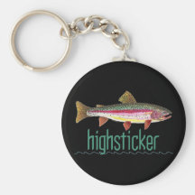 Highsticker Fly Fishing Key Chain