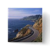 Highway 1 along the California Coast near Pinback Buttons