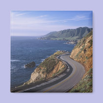 Highway 1 along the California Coast near magnets