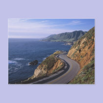 Highway 1 along the California Coast near postcards