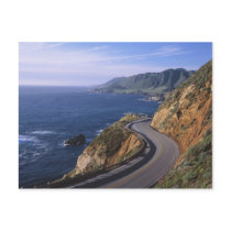 Highway 1 along the California Coast near Post Cards