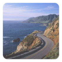 Highway 1 along the California Coast near Square Stickers