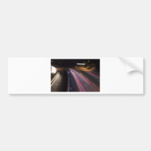 Highway 85 at night_.jpg bumper sticker