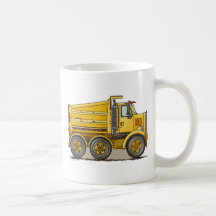 Highway Dump Truck Coffee Mug