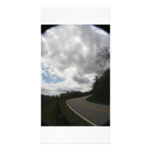 Highway Run Photo Card